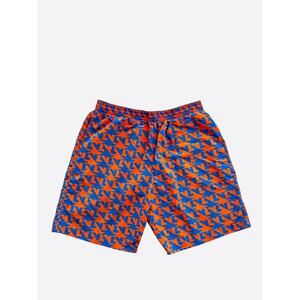 Louis Vuitton Blue & Orange Dove Print Swimshorts